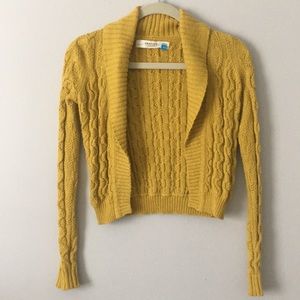 Anthropologie cablenit cardigan xs